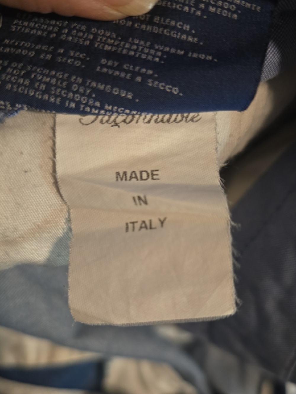 Timeless and Chic Made in Italy Faconnable 90's Jeans - Picture 3 of 5